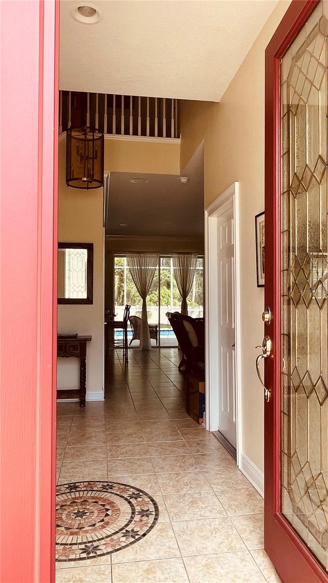 Front entrance door