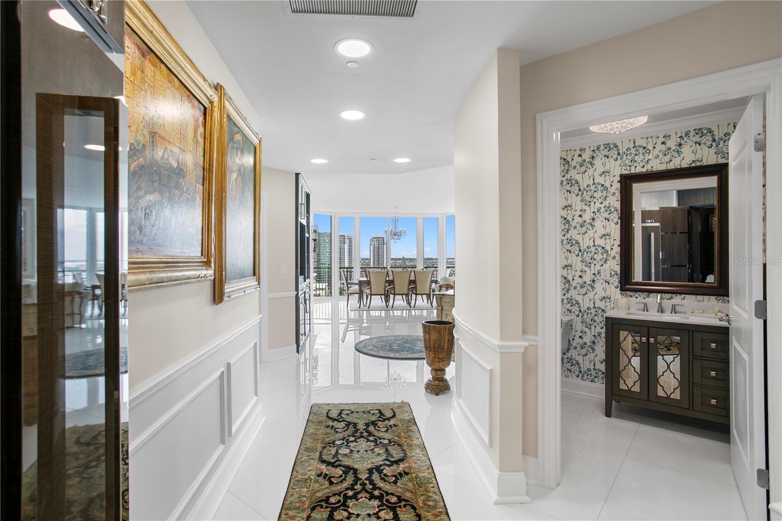 Come on into this three bed/three bathroom residence . . . .