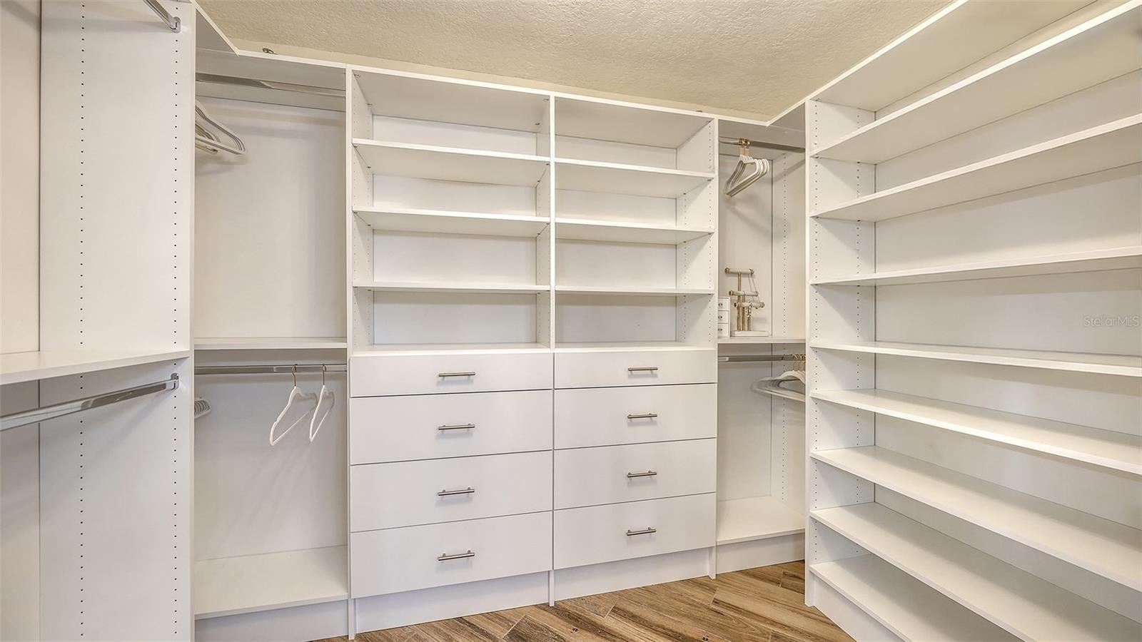 Primary custom closet