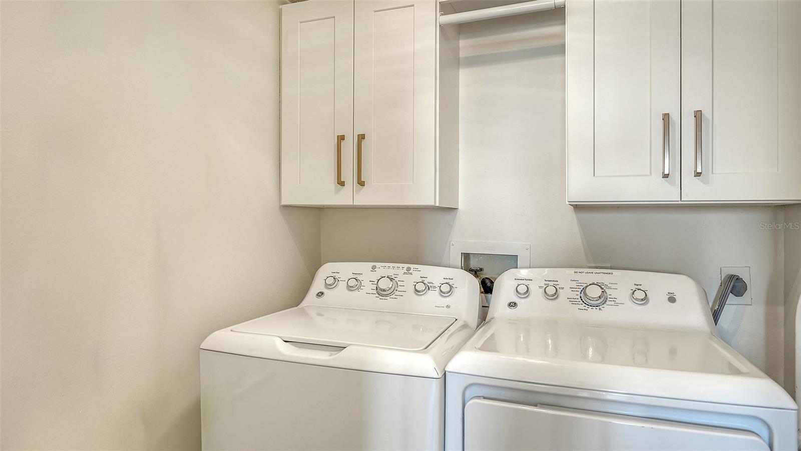 Laundry room in unit