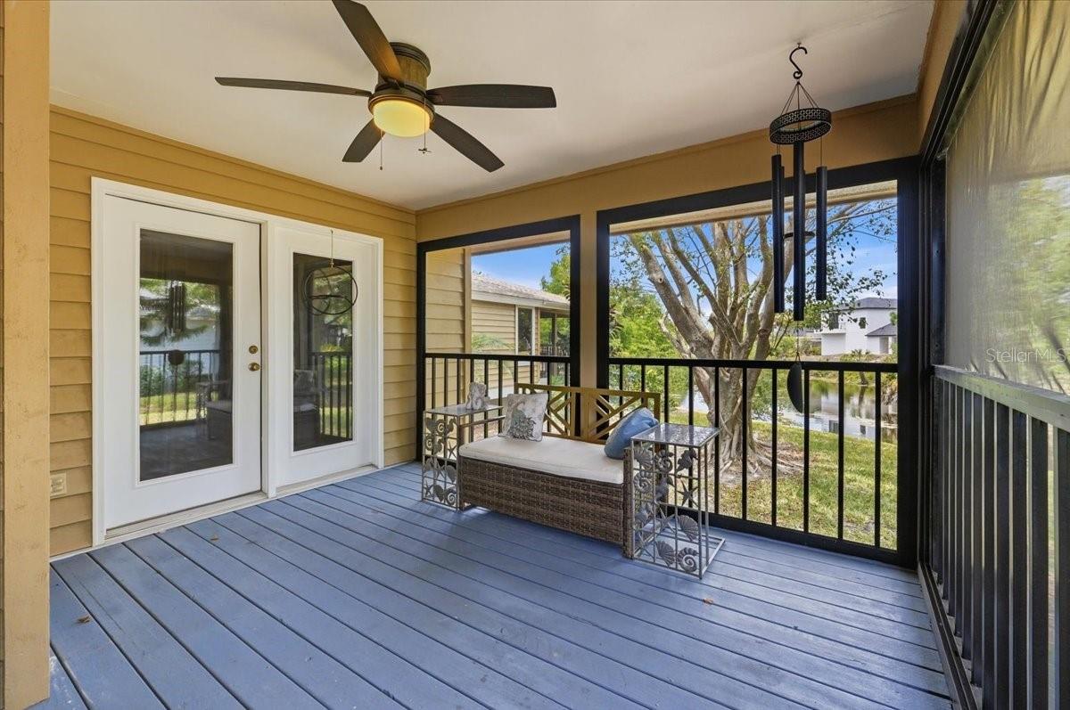 Screened in Patio/Deck