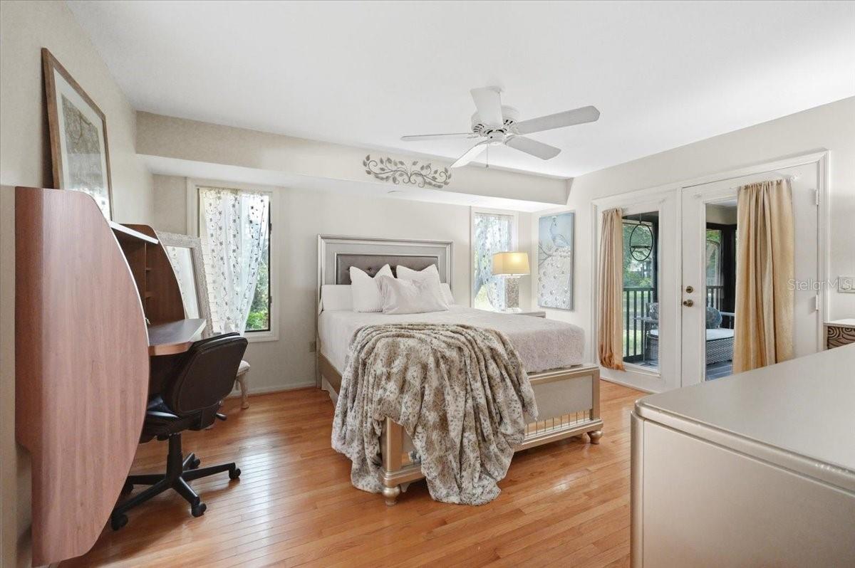 Master Bedroom with patio access
