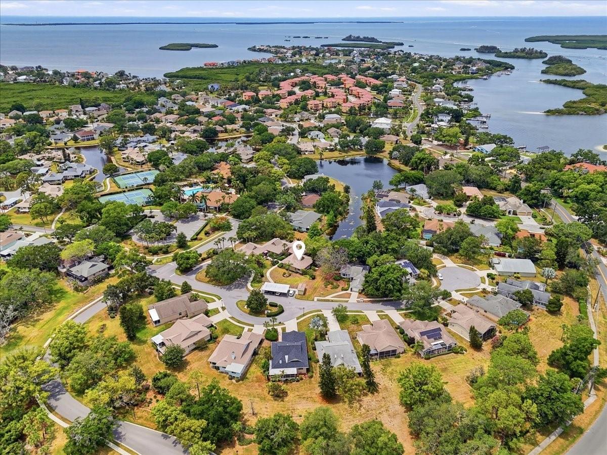 Aerial of Pointe Alexis