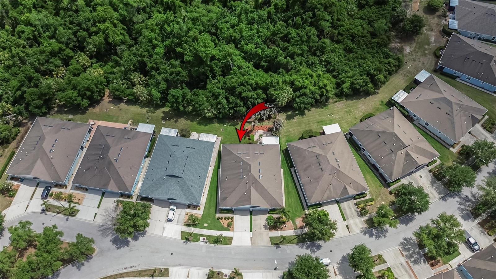 cul de sac and rear buffer preserve