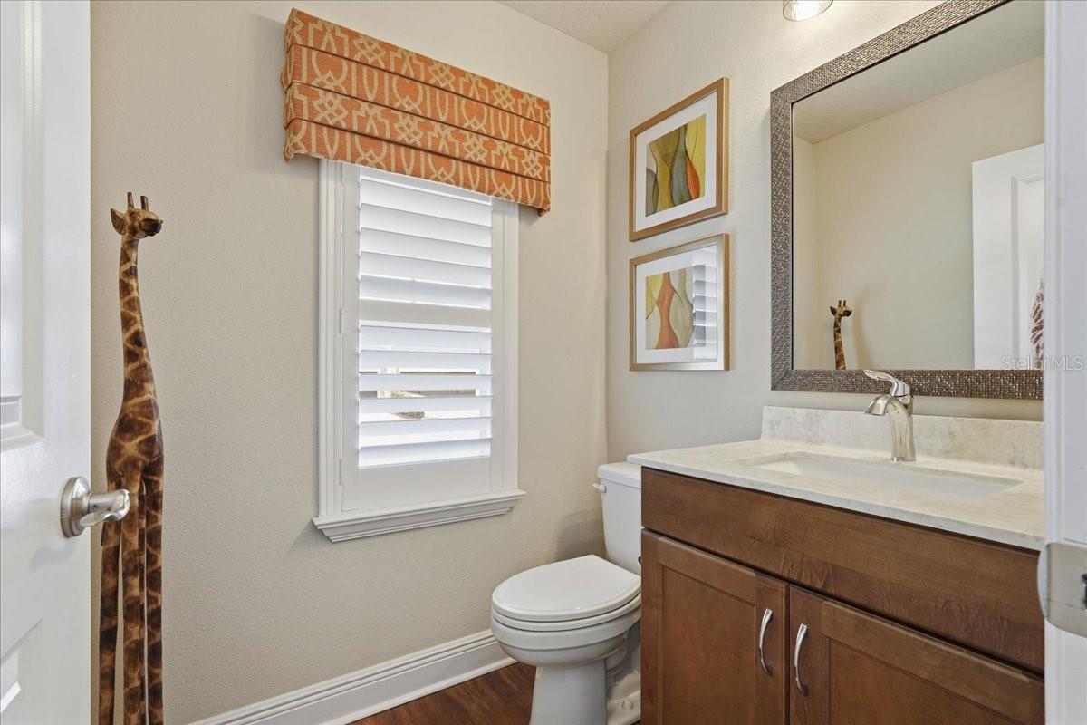 HALF BATH DOWNSTAIRS