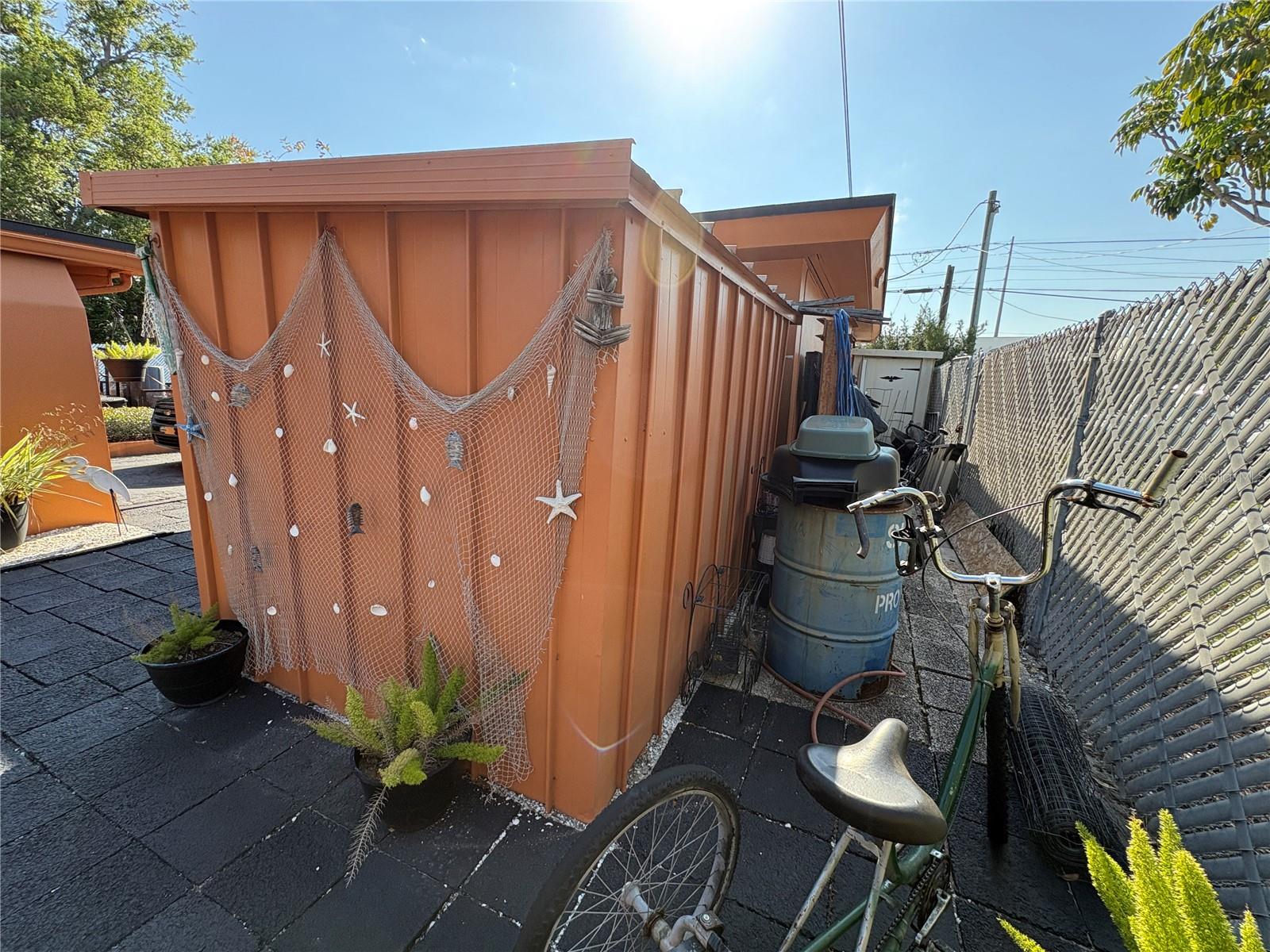 STORAGE SHED