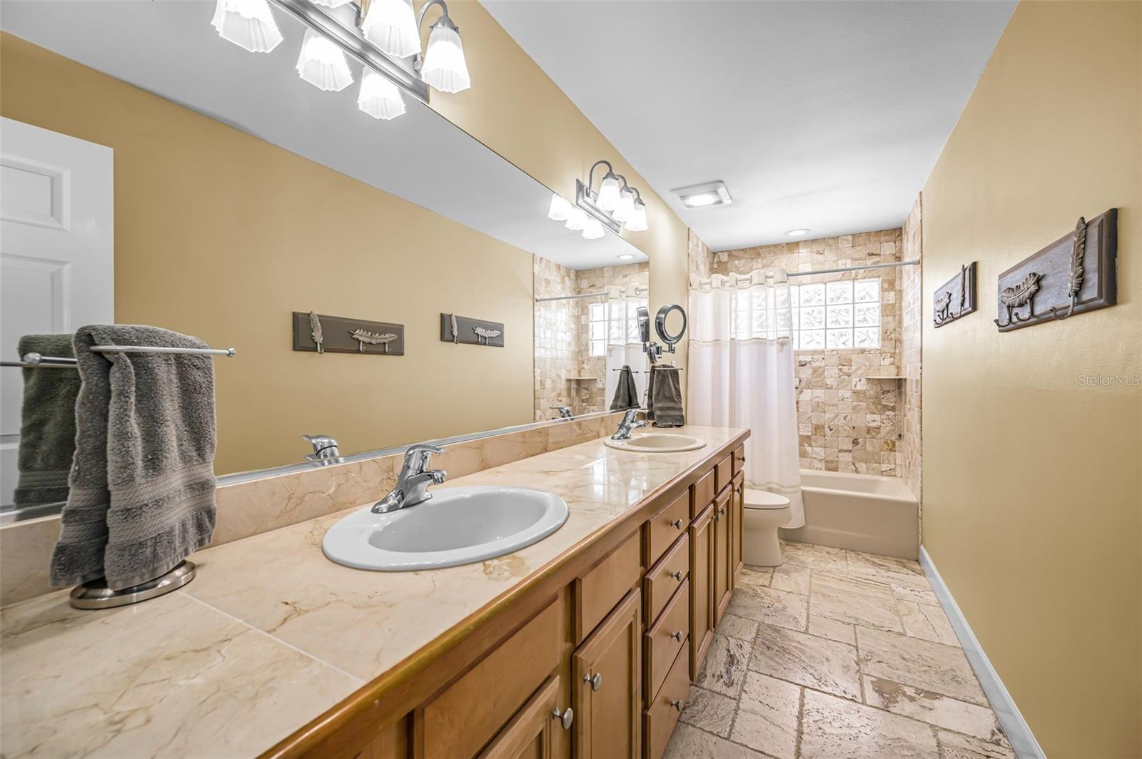 Upstairs bathroom