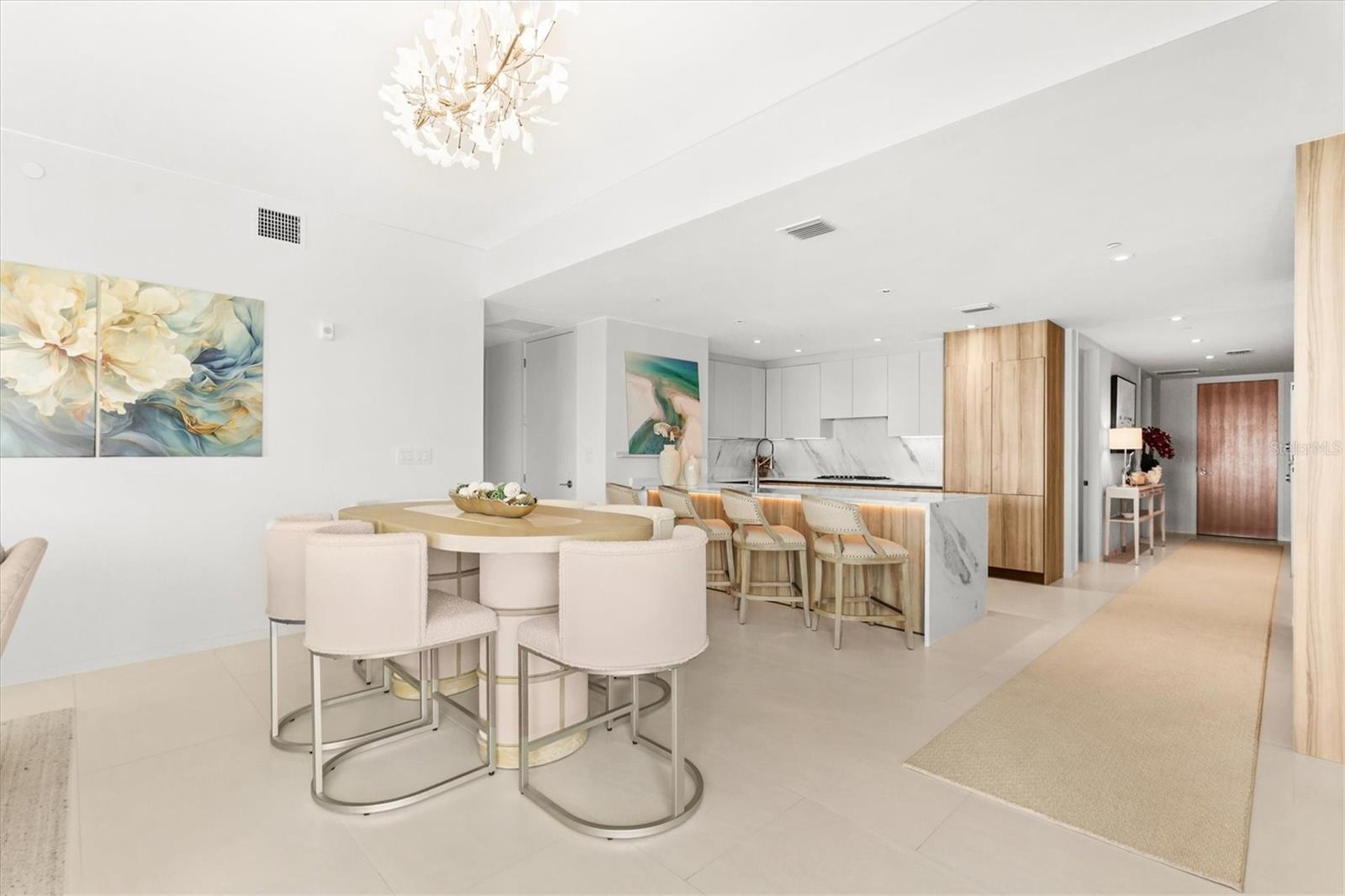Dining Area and Kitchen