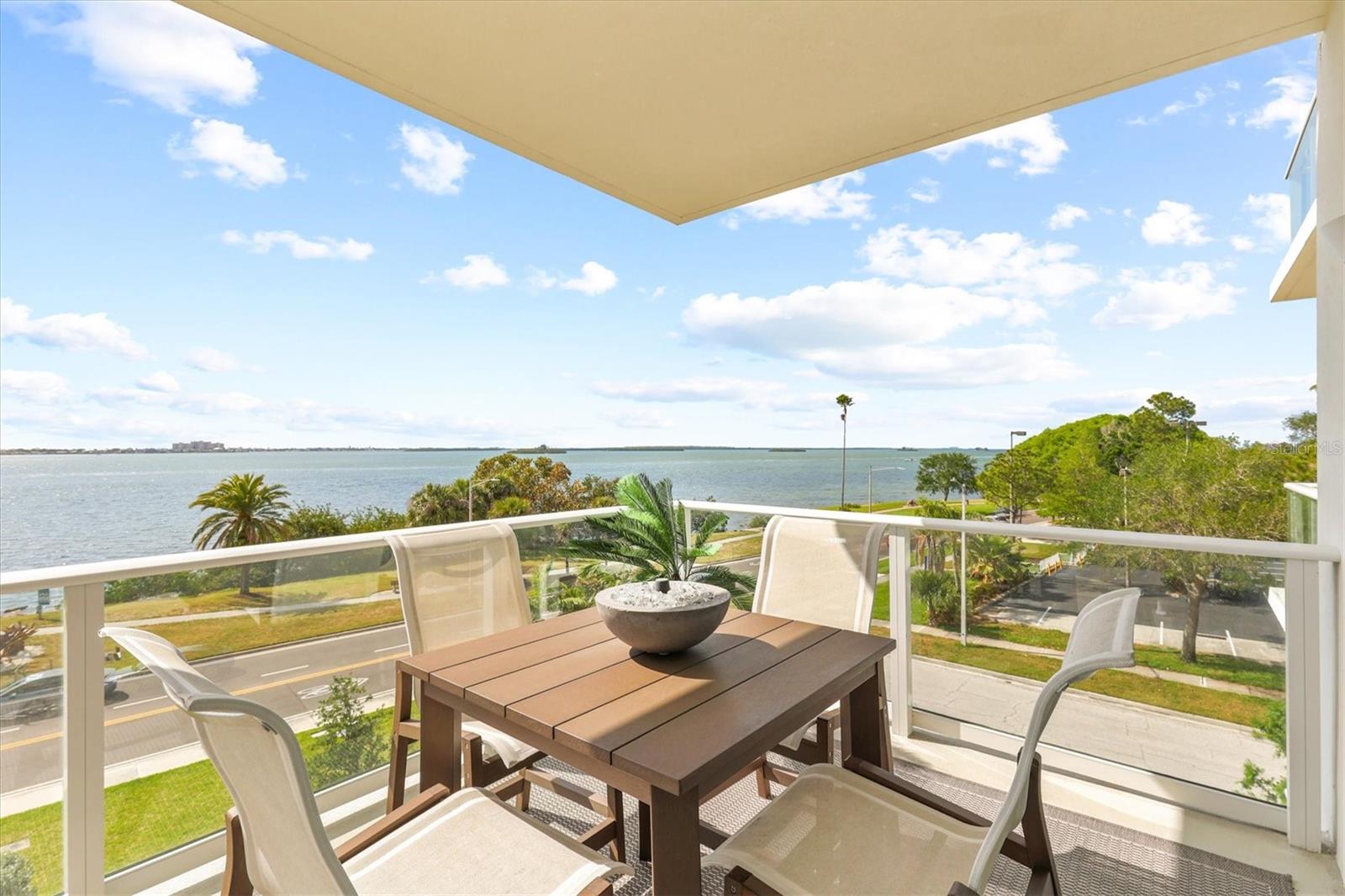 Extra Large Terrace off Living Room & Second Bedroom