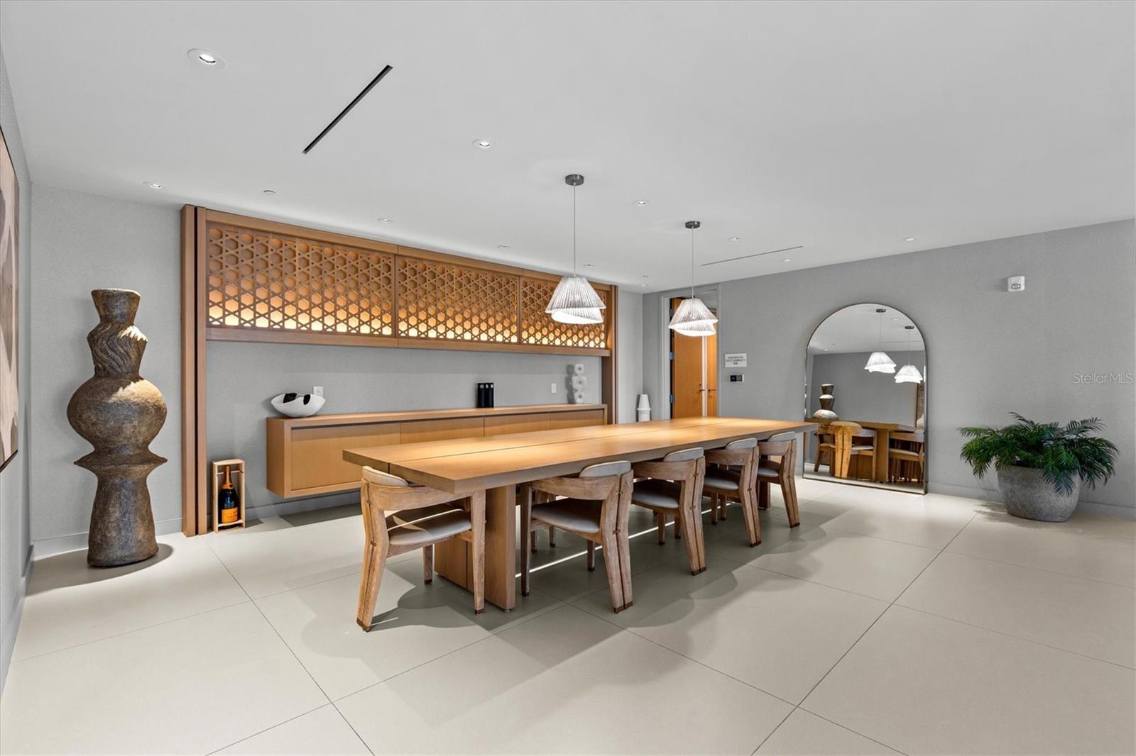 Community Social Dining Area