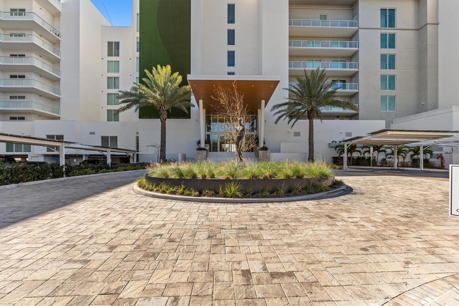 Main Building Entrance into Concierge