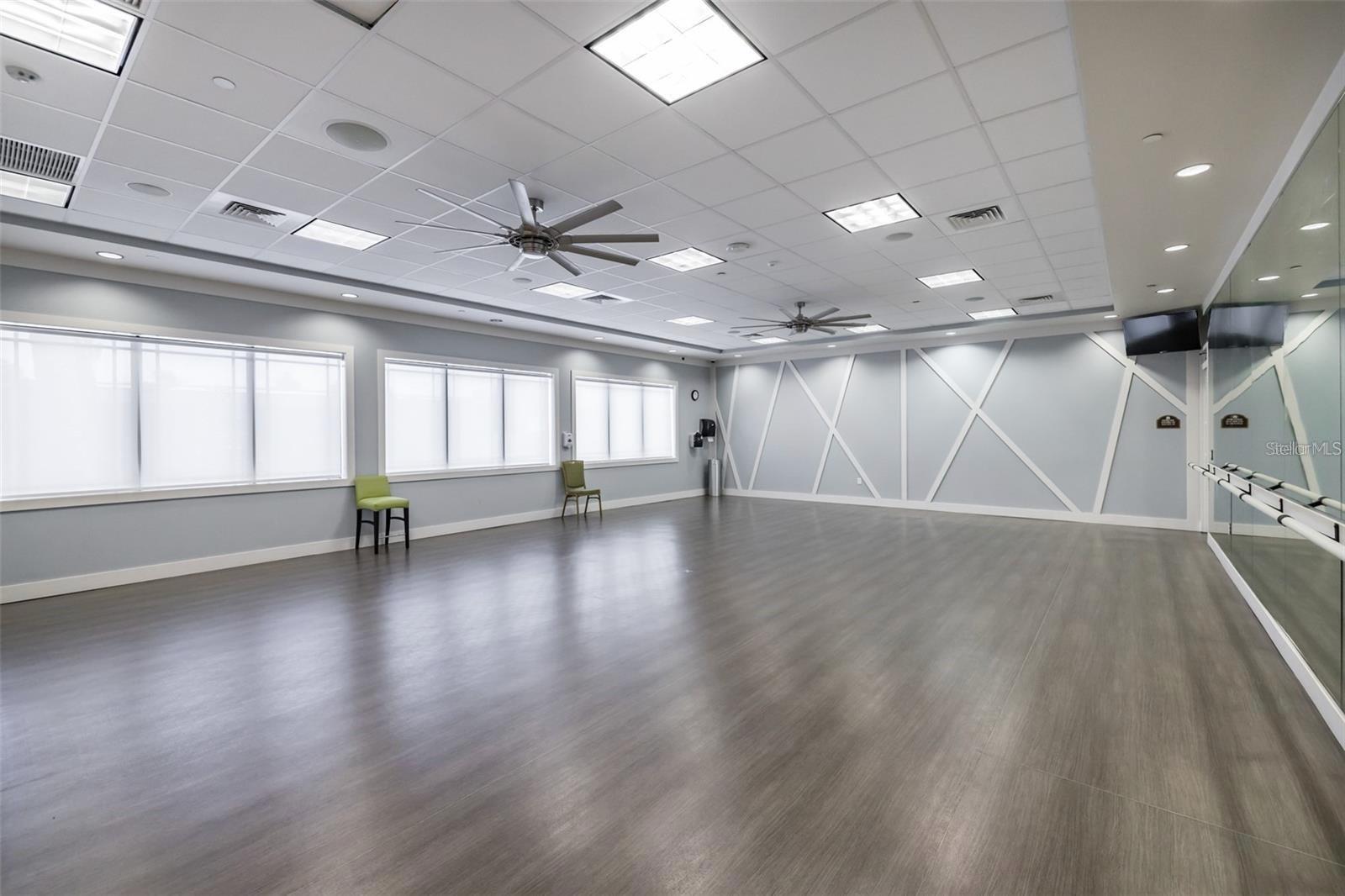 Exercise Class Rooms