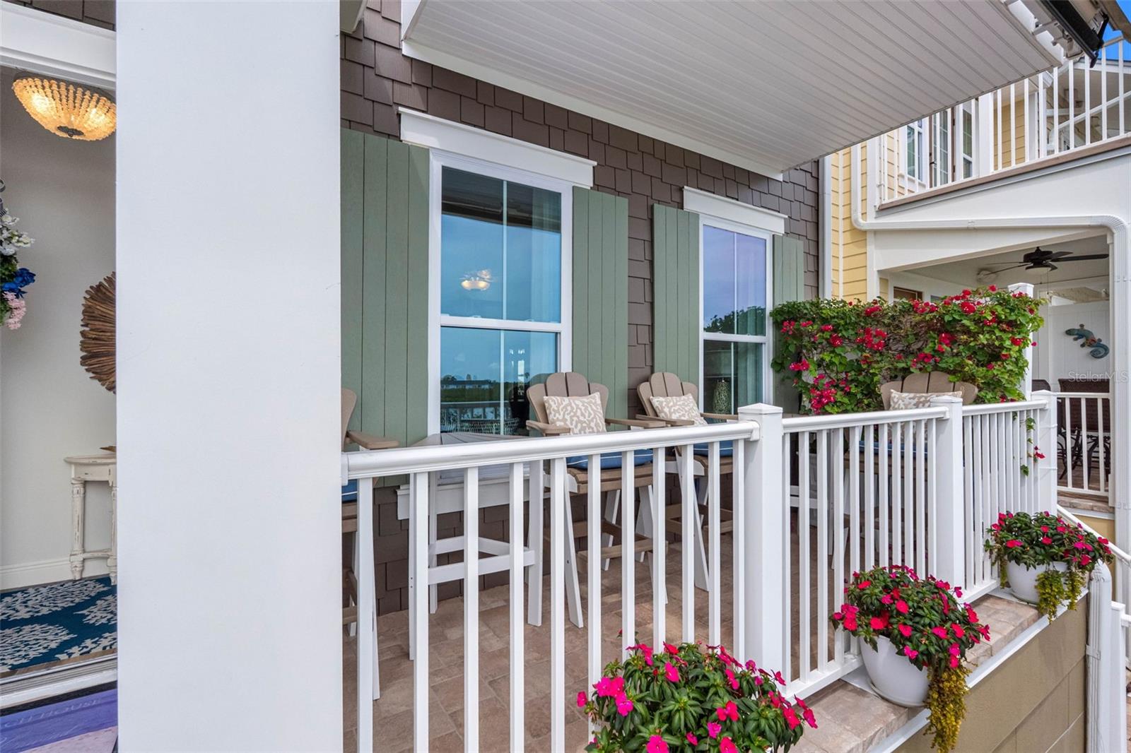 ... All 3 Living Floors Have A Waterfront Balcony.. Townhome Shows impeccable. Photo of Main Floor #2.. Garage is Floor #1..