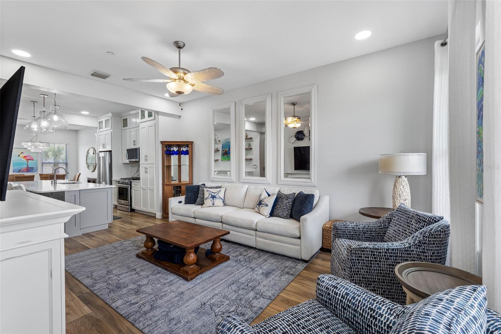 .. Living Area - Floor #2.. New Wall Finish Inside and Outside..