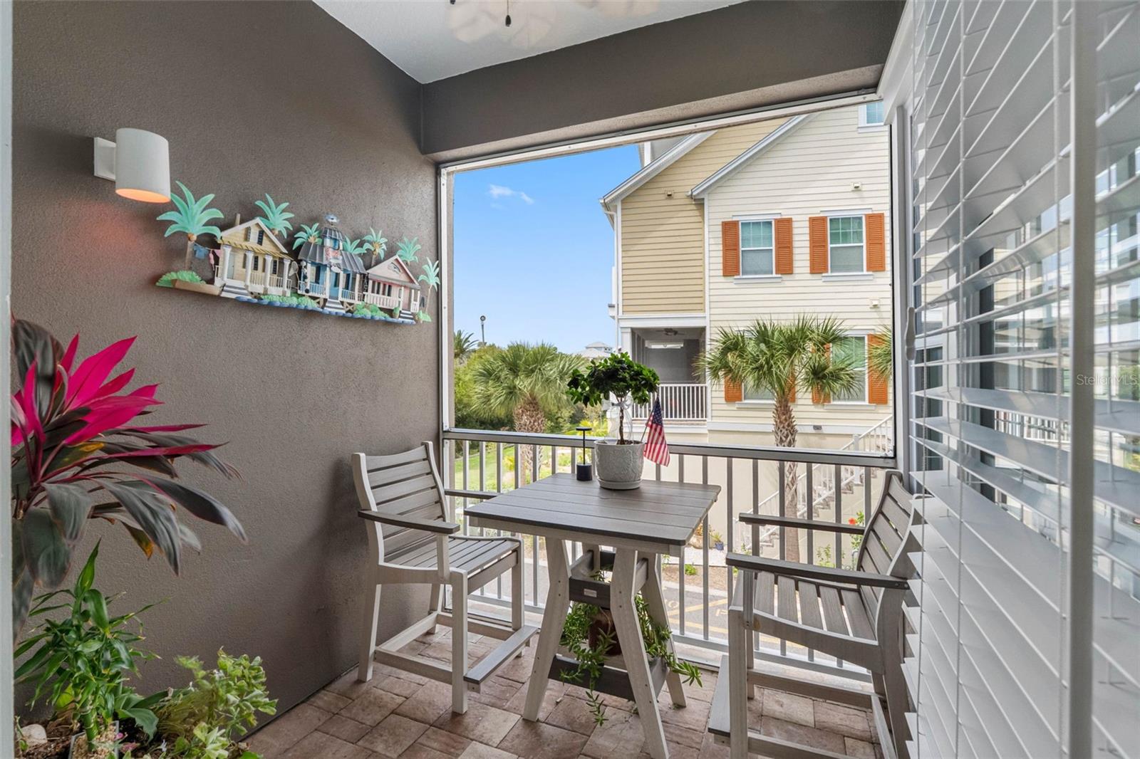 ... Floor #2 Balcony off Dining Room Area. Every Corner in This Townhome is a Magazine Shot..