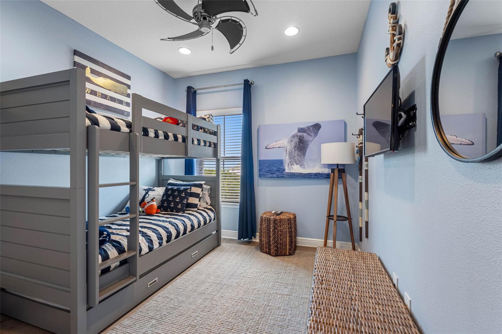 .. 3rd Level Guest Bedroom - At this home the grandkids own it..Shot #1..