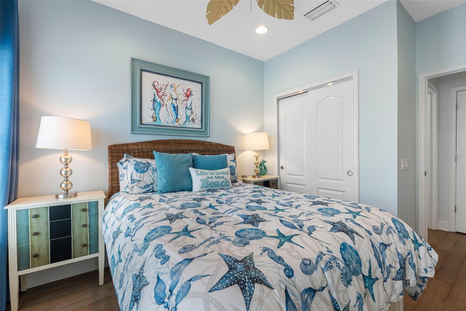 ... 2nd Guest Bedroom 2nd Level Shot #2...Looking out to Hallway By Guest Bathroom with Spa Tub..