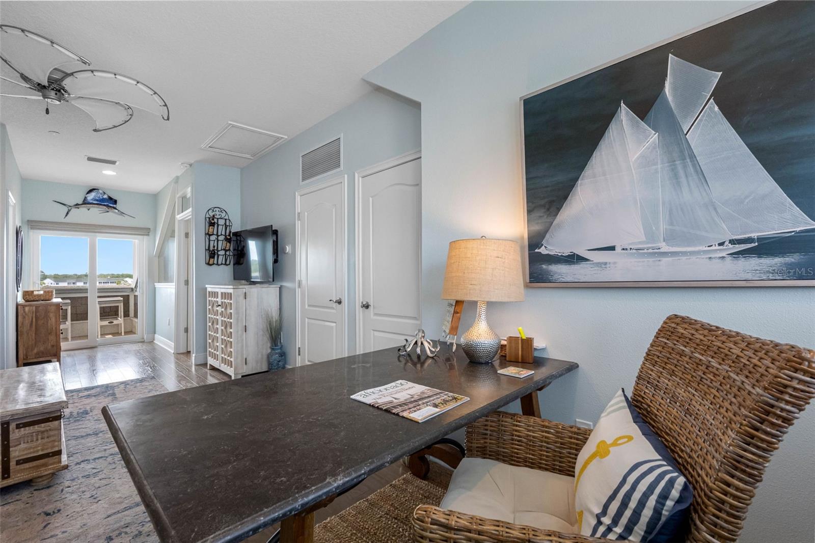 .. 4th Level has a 30 Foot run to it. Complete with Full Bath and Waterfront Balcony..