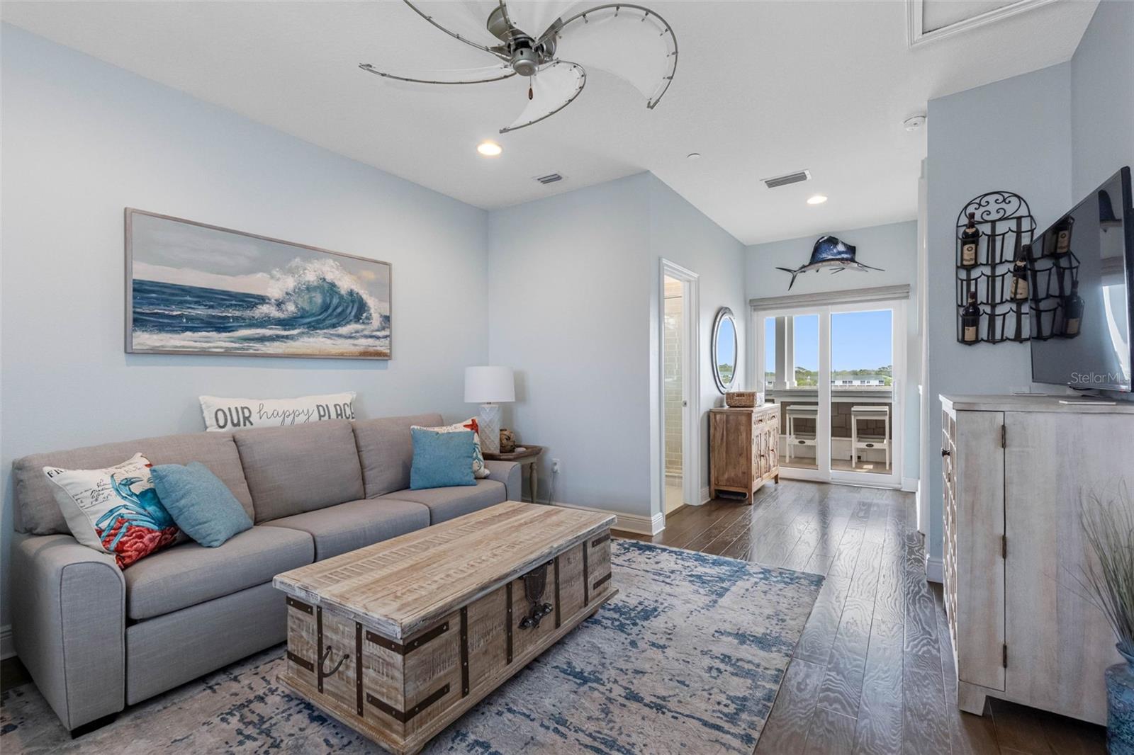 .. 4th Level has a 30 Foot run to it.Complete with Full Bath and Waterfront Balcony..