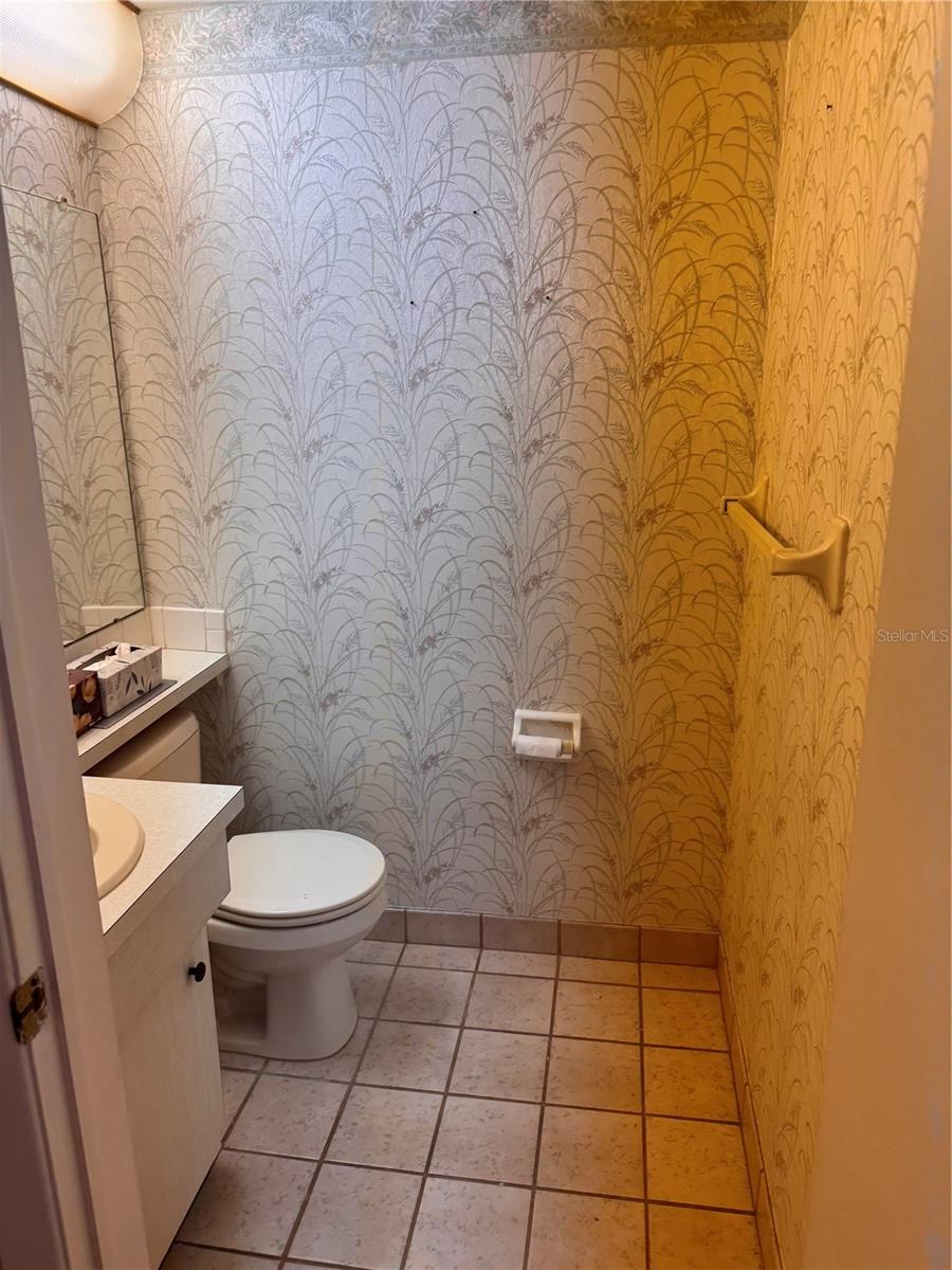 guest bathroom downstairs