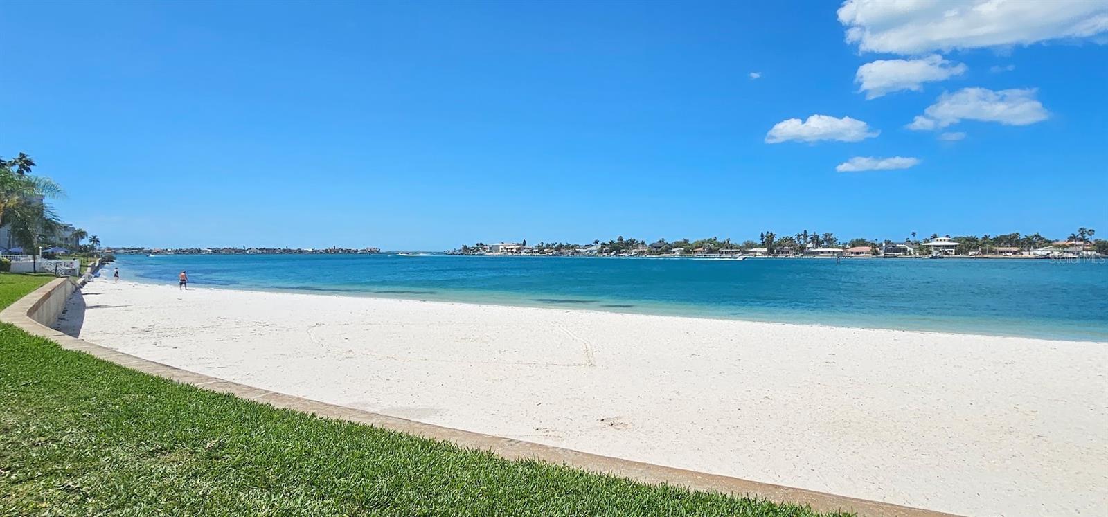 private community beach