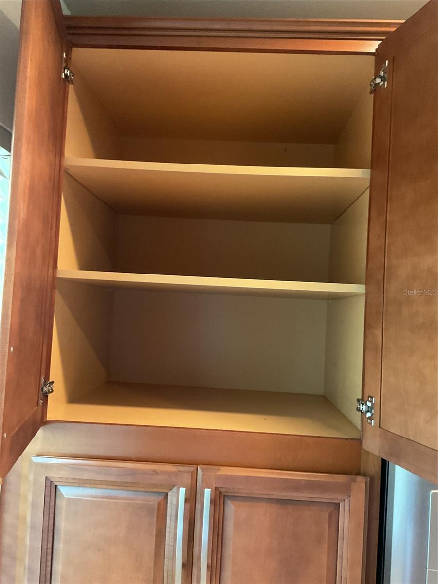UPPER CABINETS/CHERRY WOOD