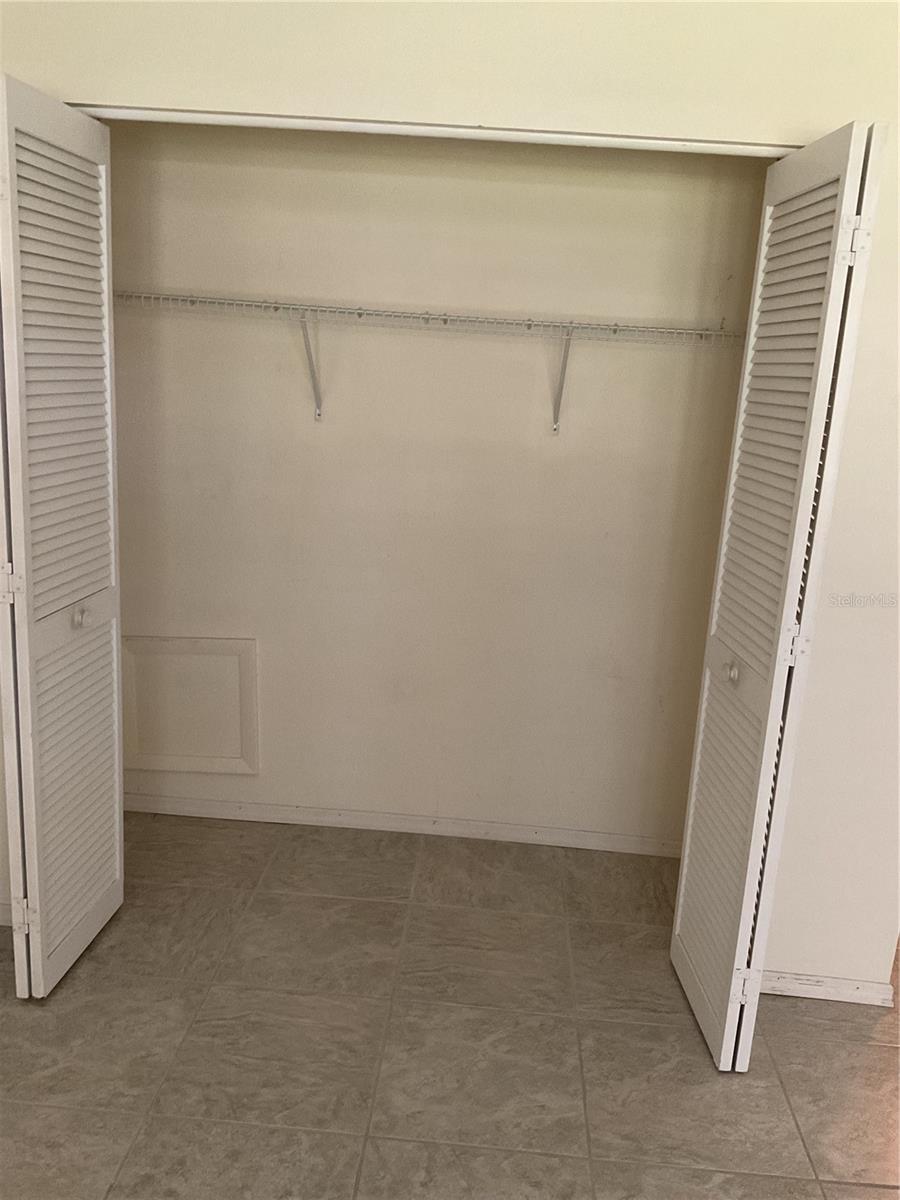 CLOSET IN 2ND BEDROOM