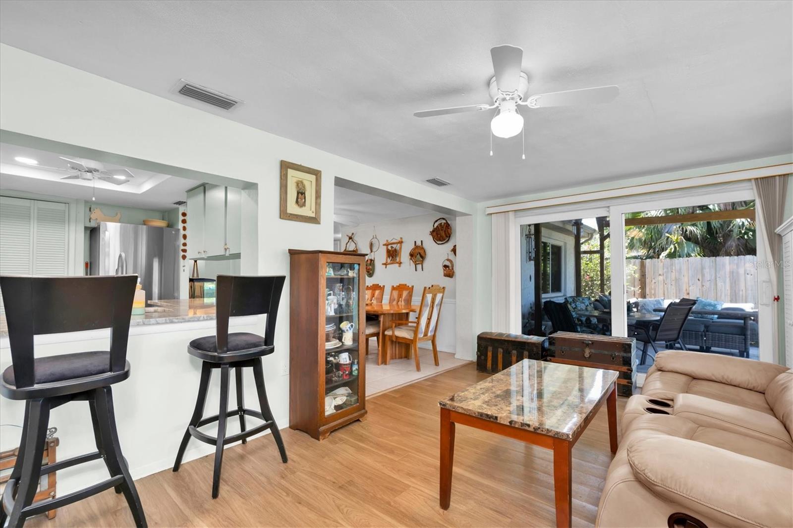 great room/office/3rd bedroom option