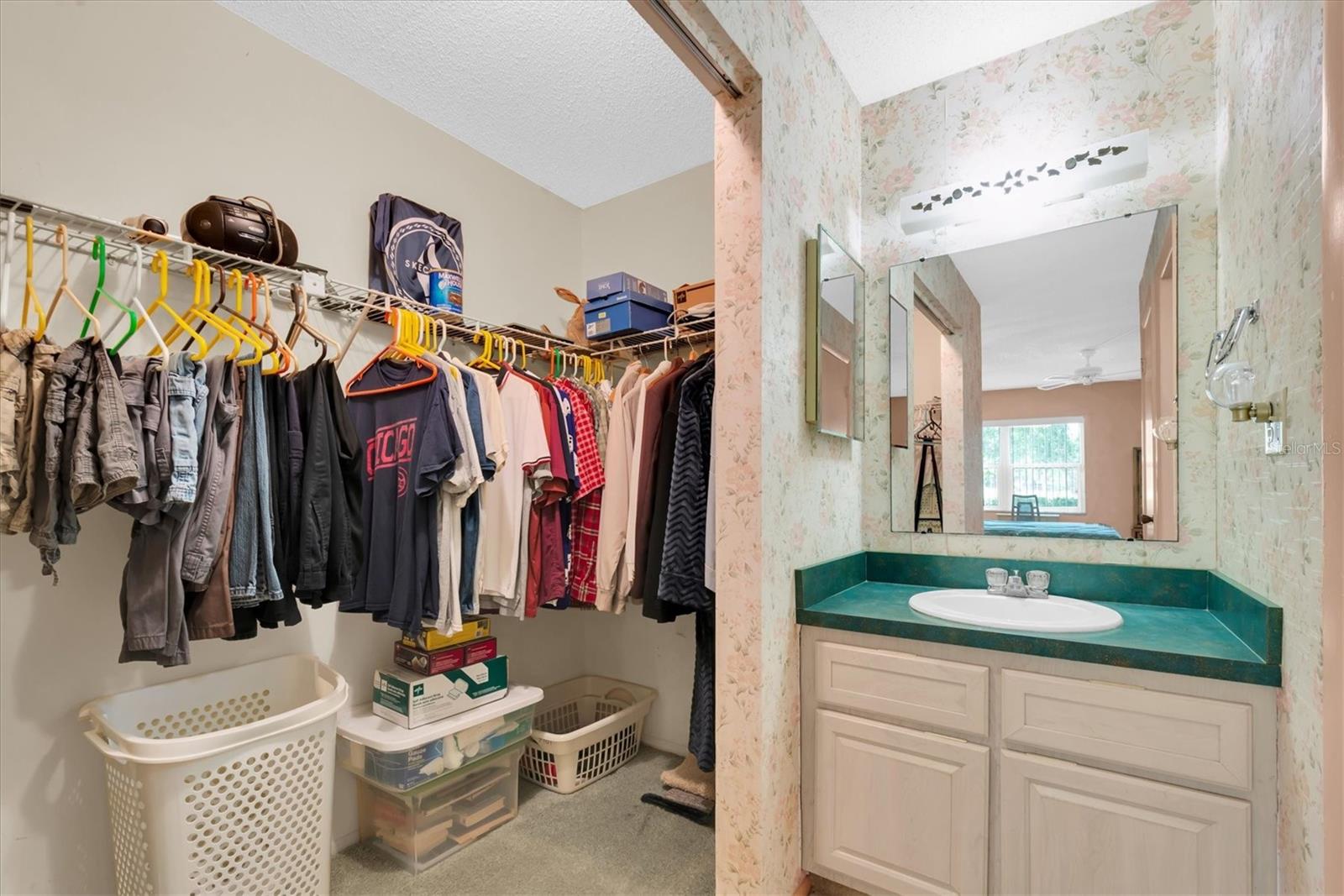 Walk in Closet for the Primary Bedroom