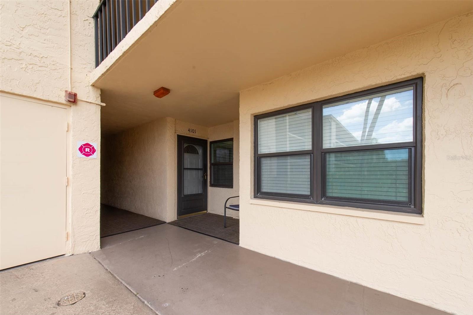 Outside Entryway to Unit 4101
