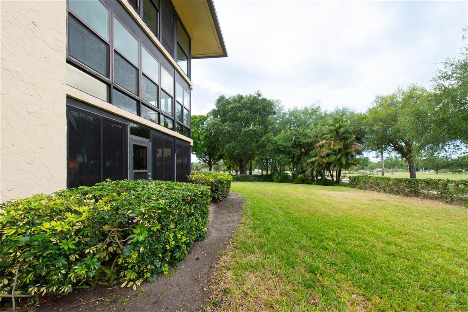 Outside of unit 4101 at the back