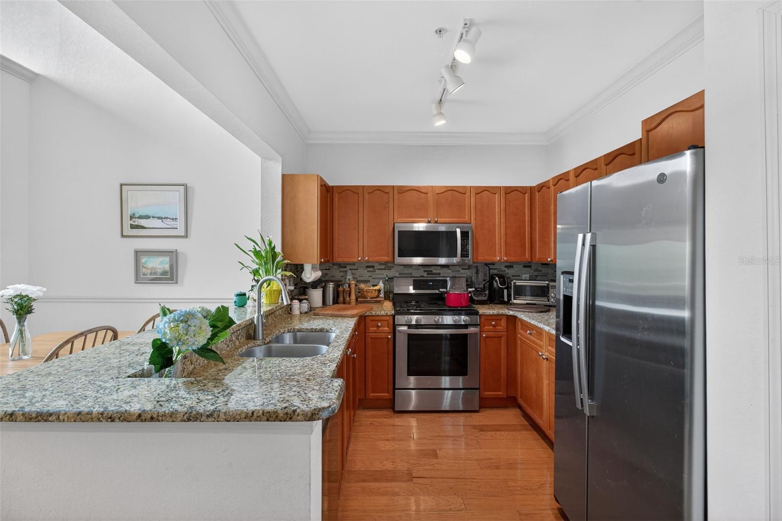 upgraded kitchen appliances