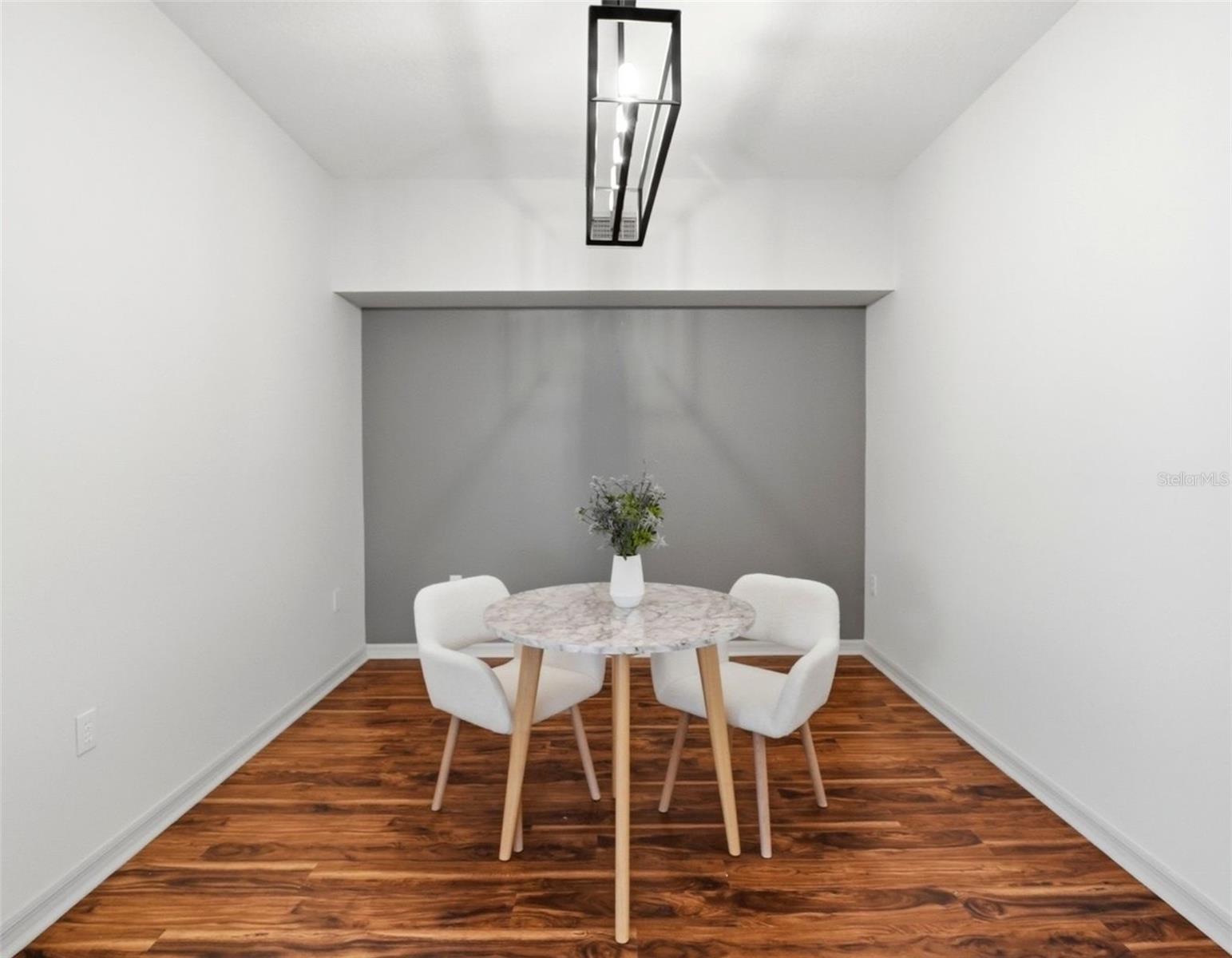 This dining room needs to be seen in real life.