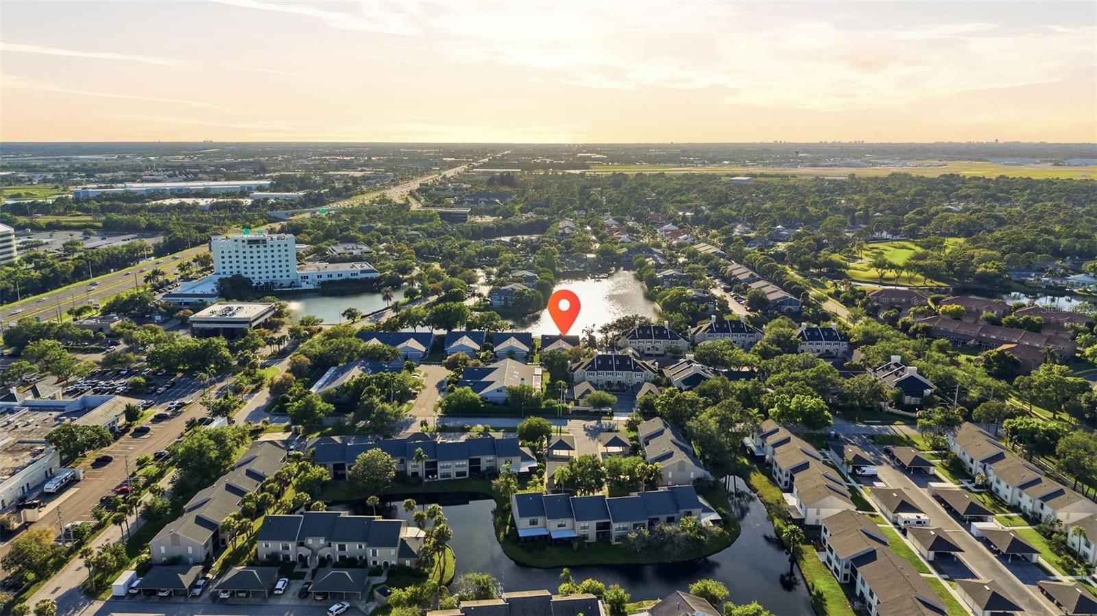 Your oasis. Look how close the golf club is!