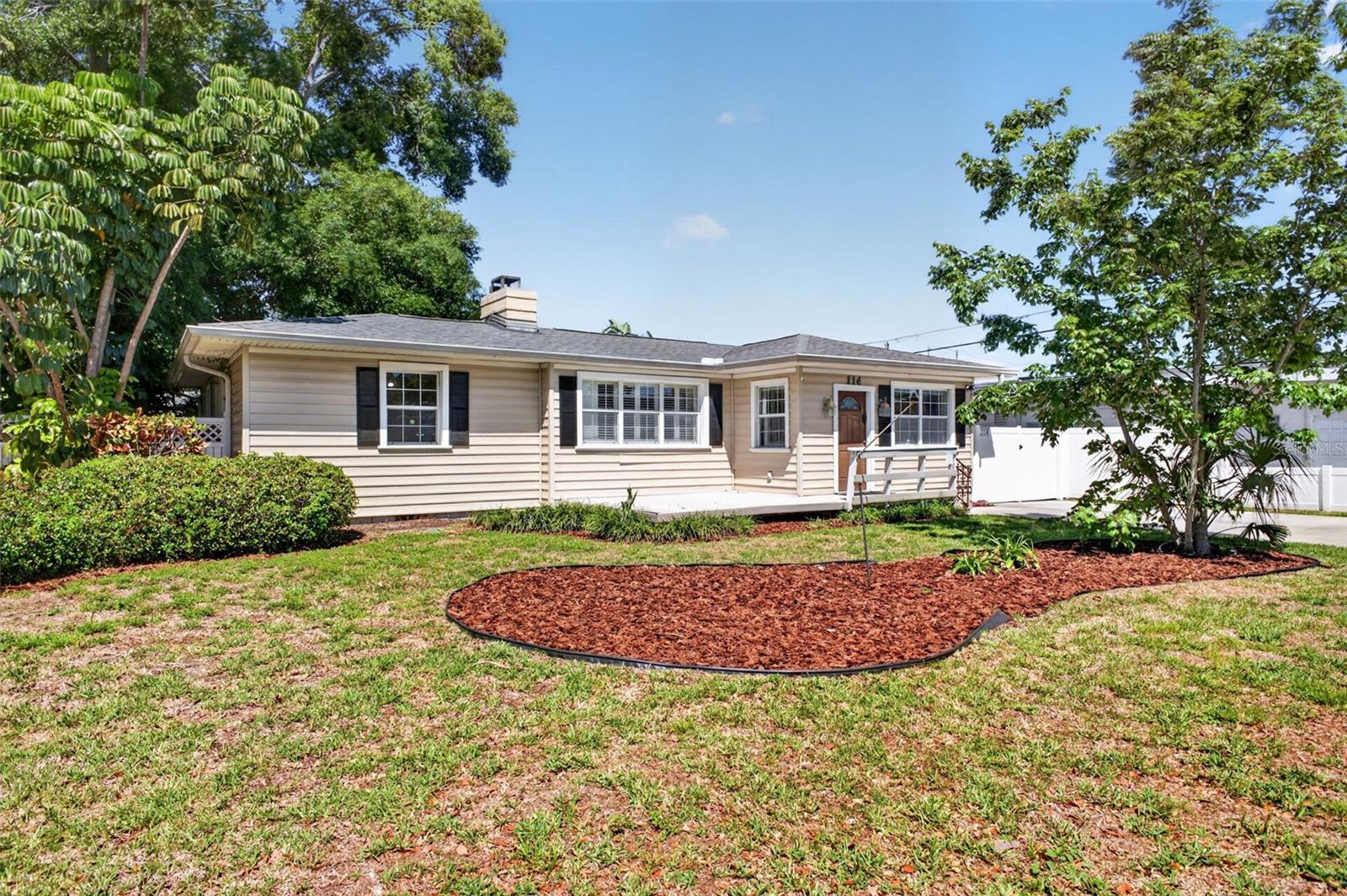 Charming Clearwater home on oversized corner lot with great curb appeal