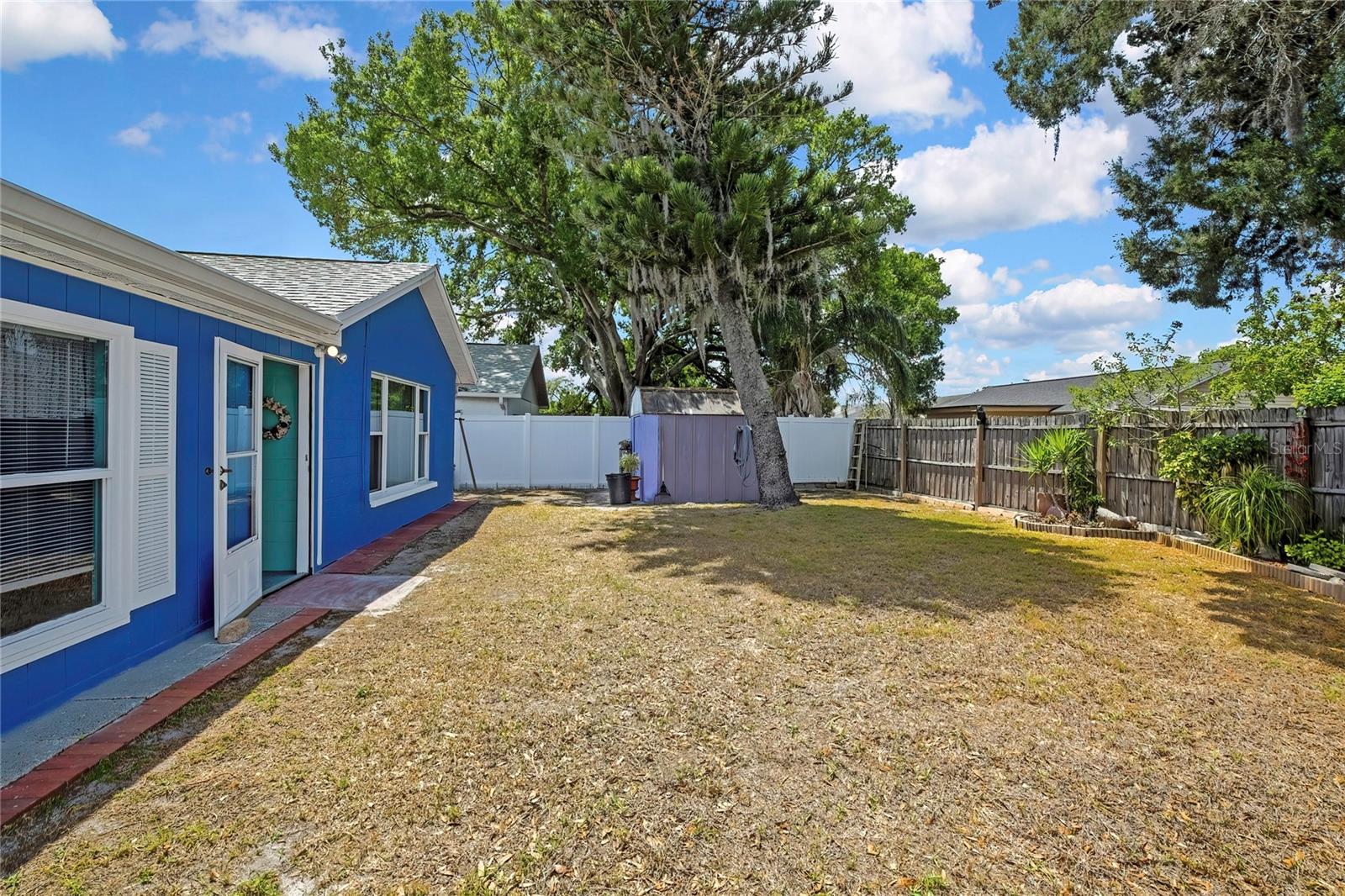 Fully Fenced Backyard