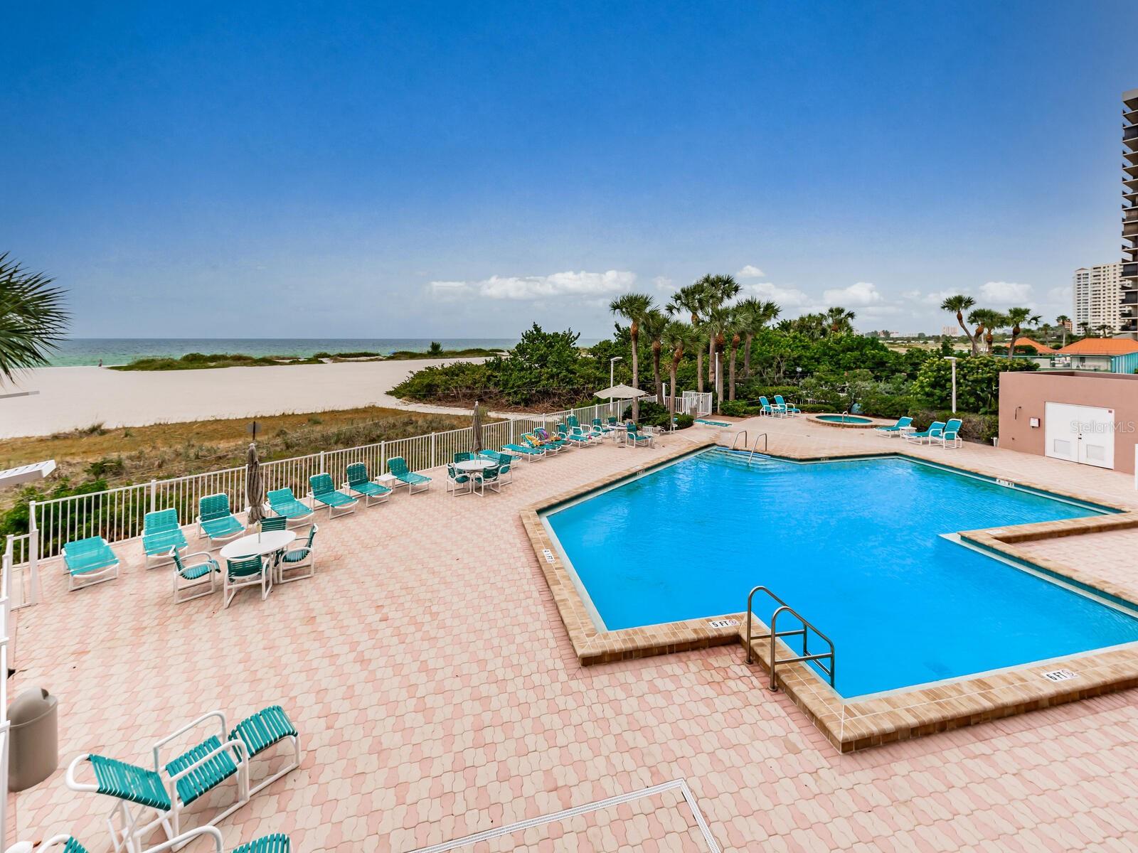 The Finest of Amenities. Gulf Front Heated Pool.