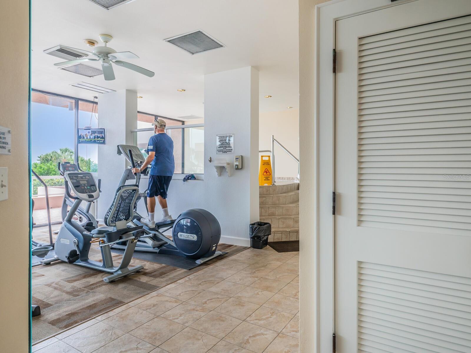 The Finest of Amenities. Fitness Center.