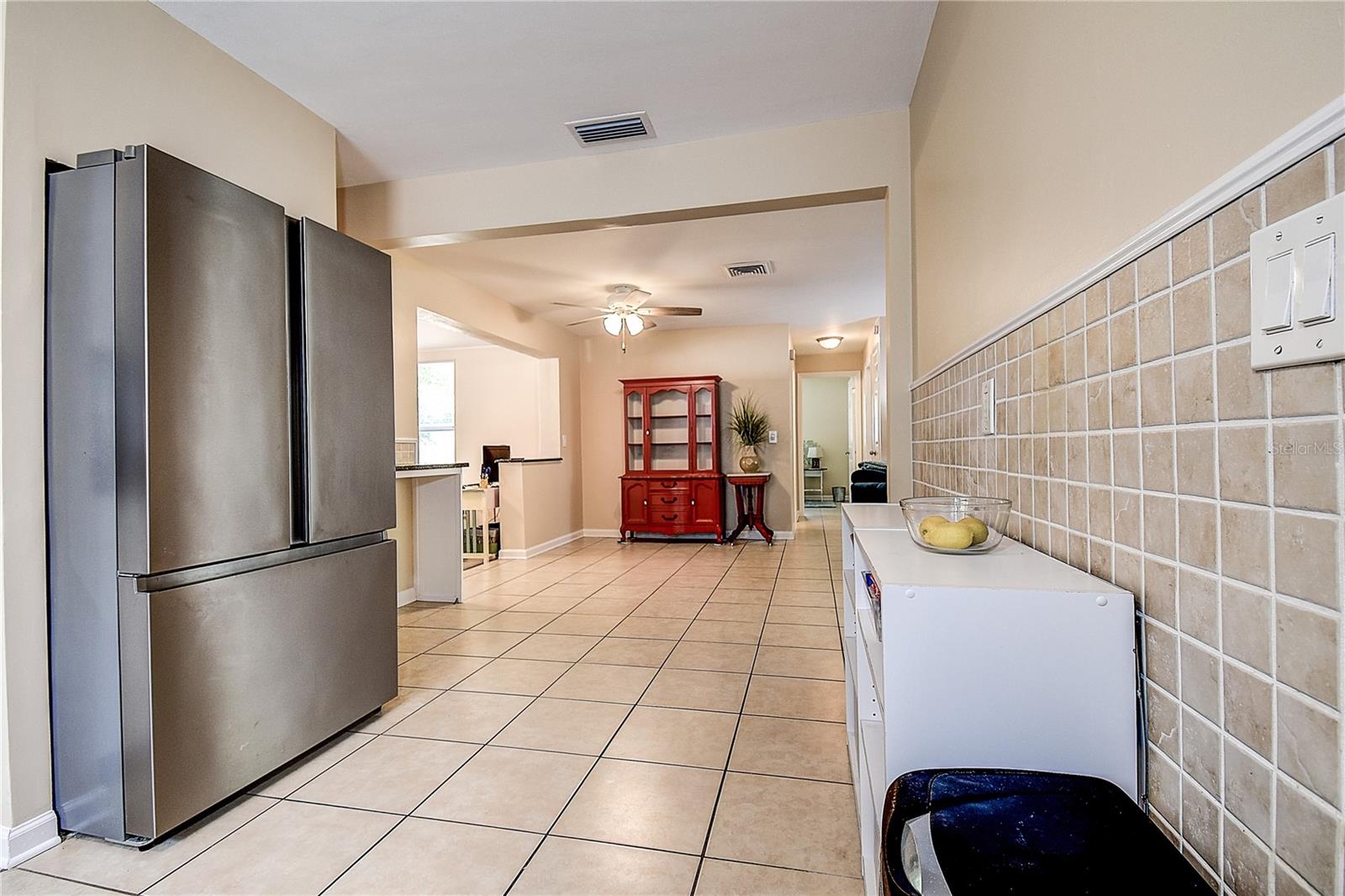 Open Floorplan into Kitchen