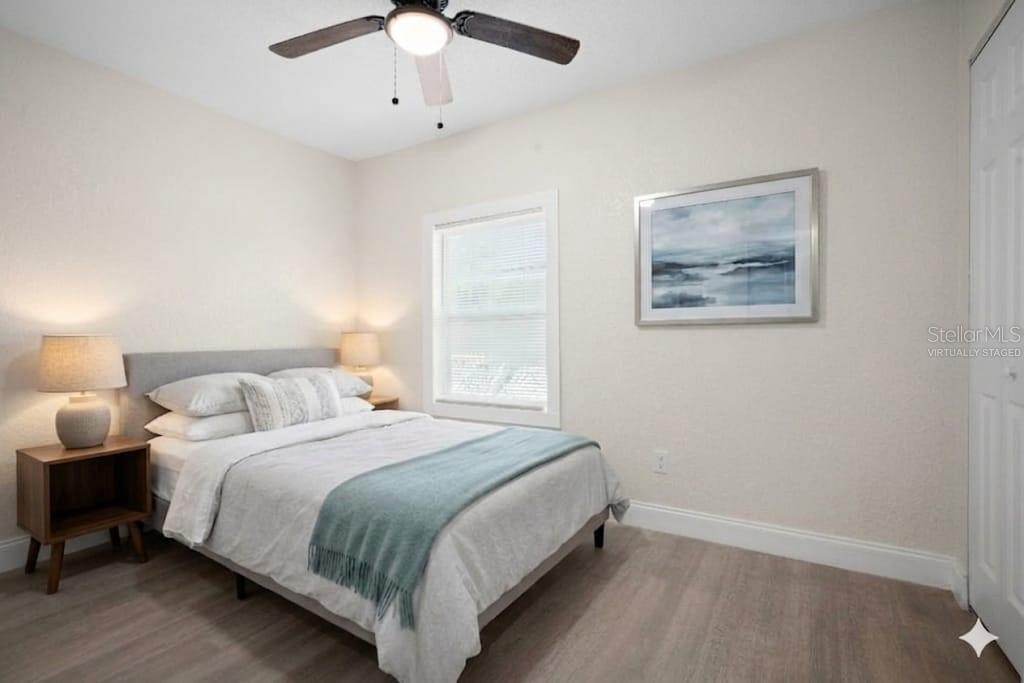 VIRTUALLY STAGED BEDROOM 2