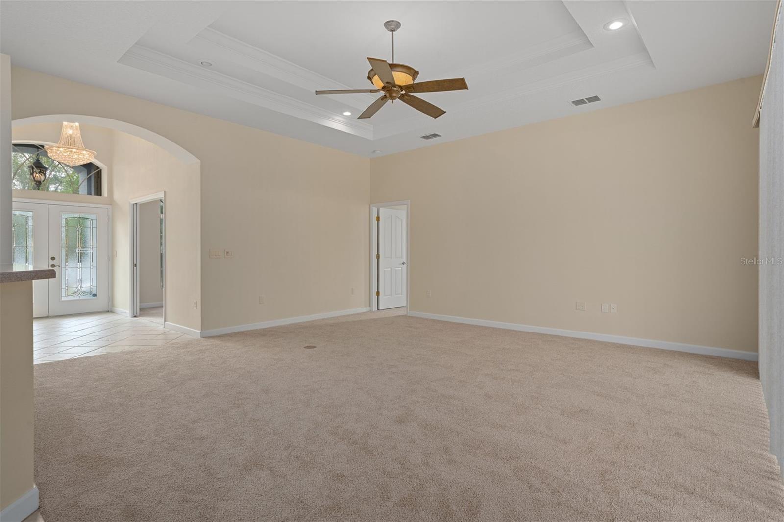 GREAT ROOM TO FOYER & PRIMARY BEDROOM