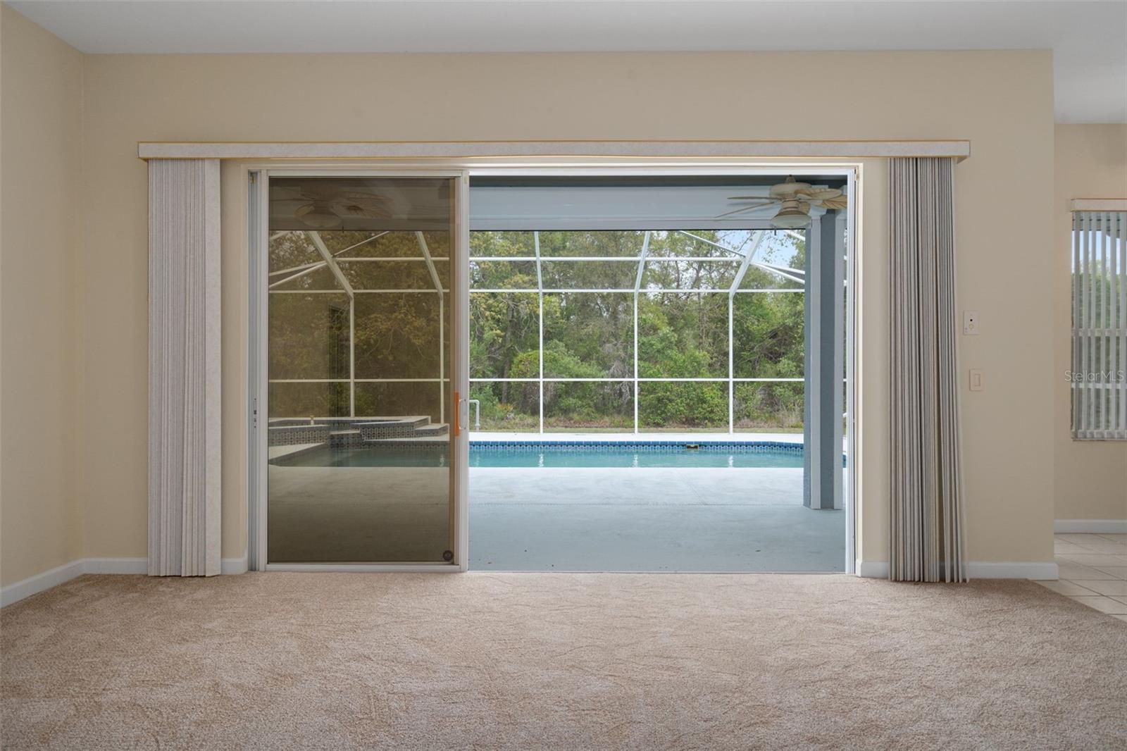 GREAT ROOM TO POOL