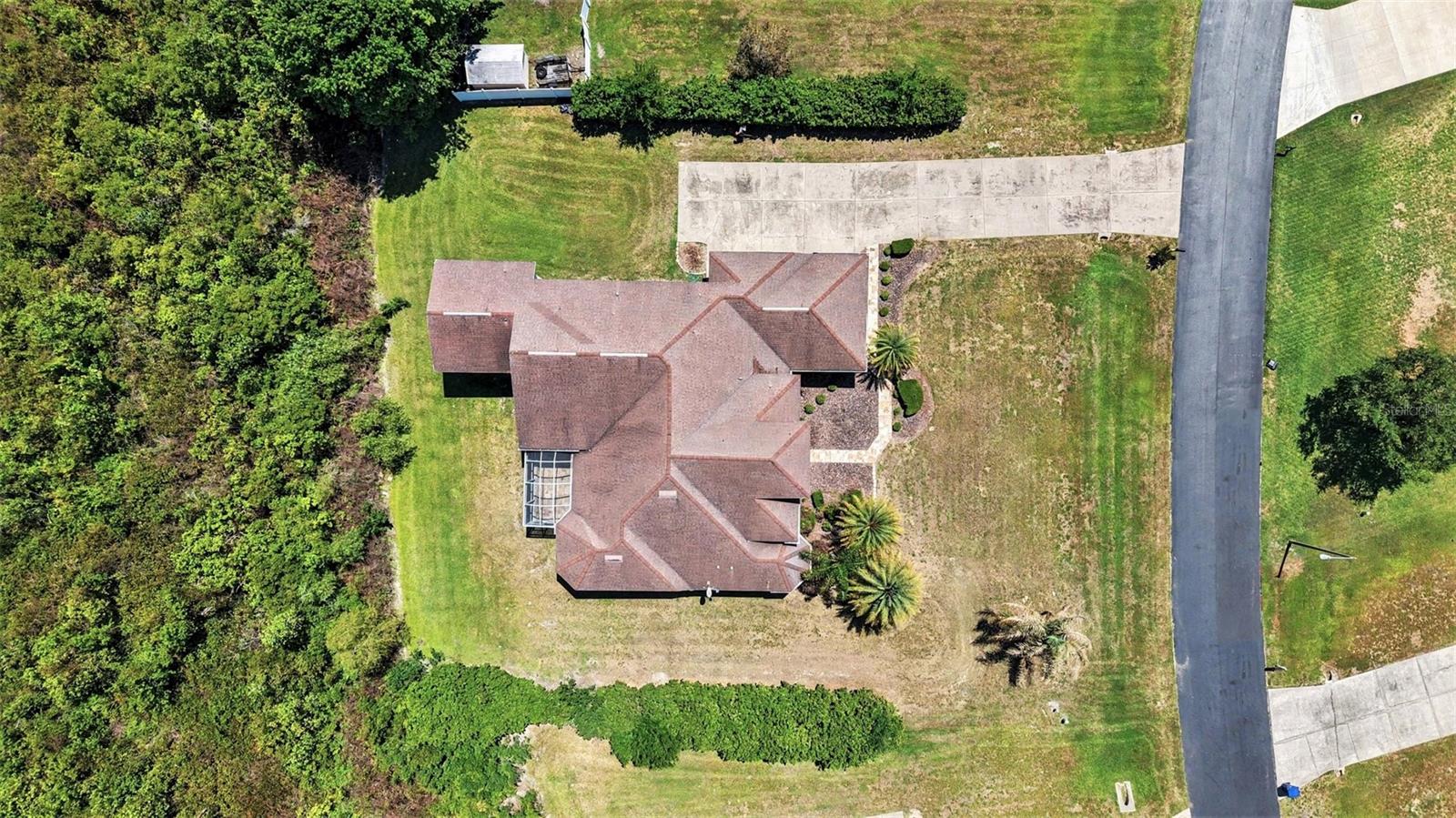 1.33 acre private lot