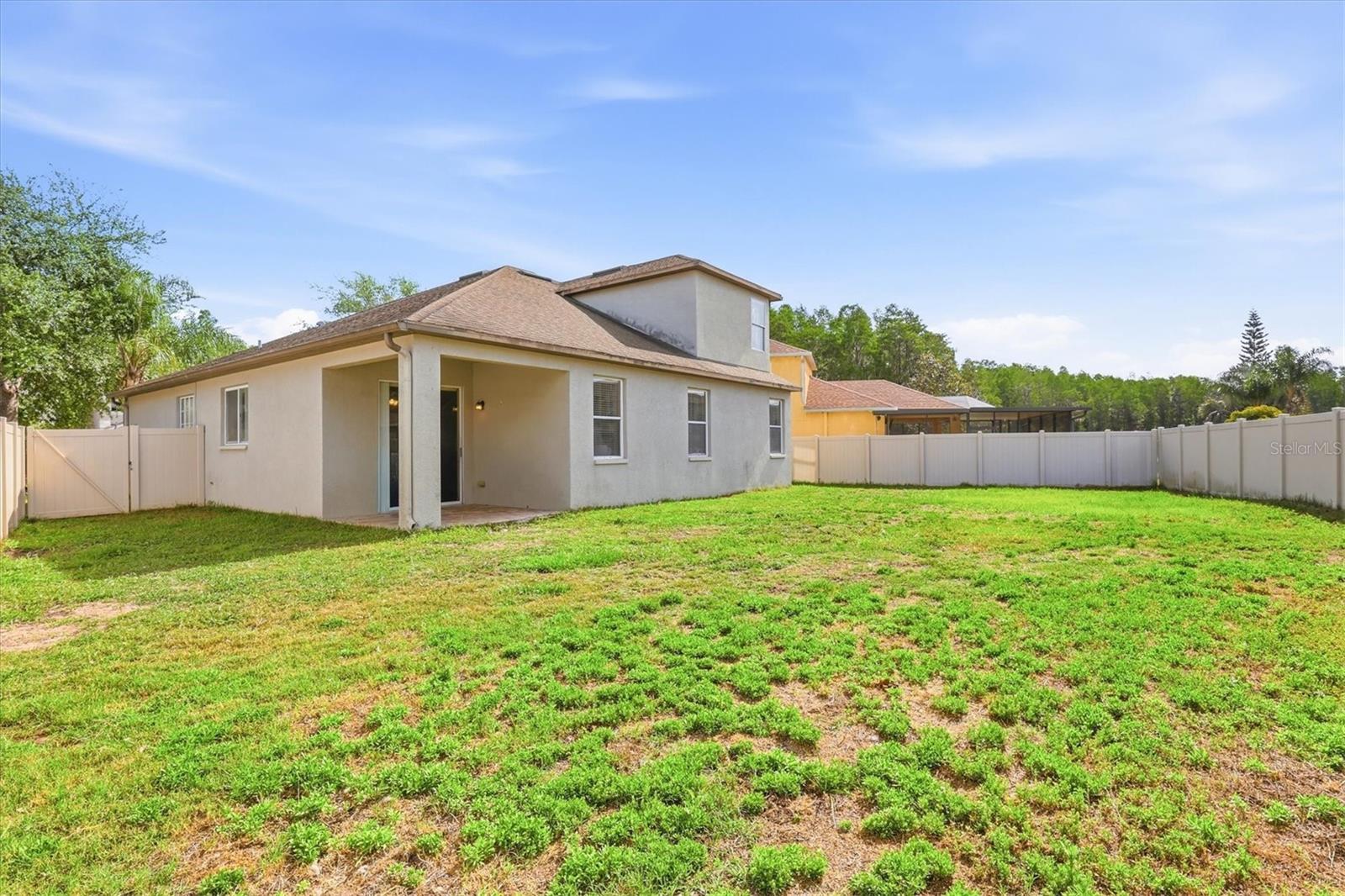 Large Pool-sized Backyard