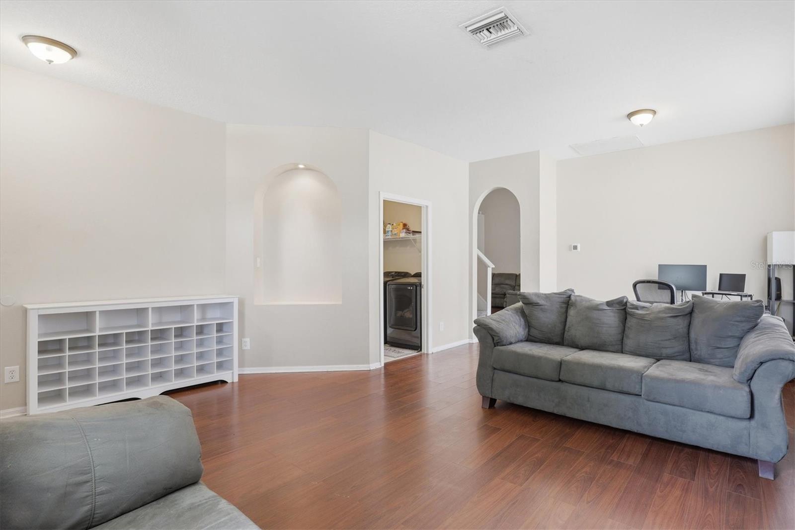 Living Room & Dining Area