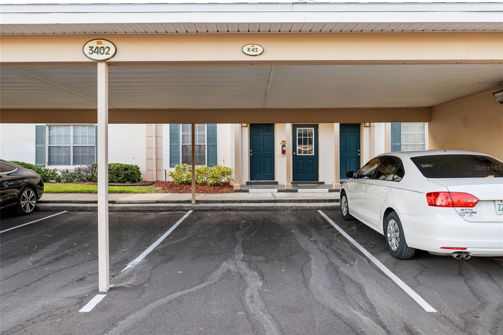 covered carport space