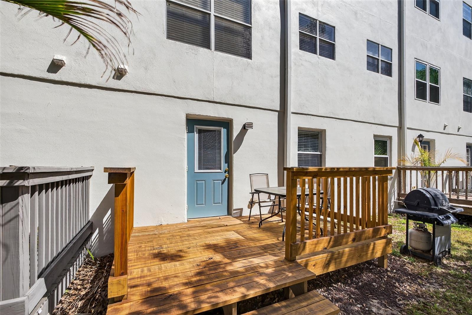 Private Back Deck