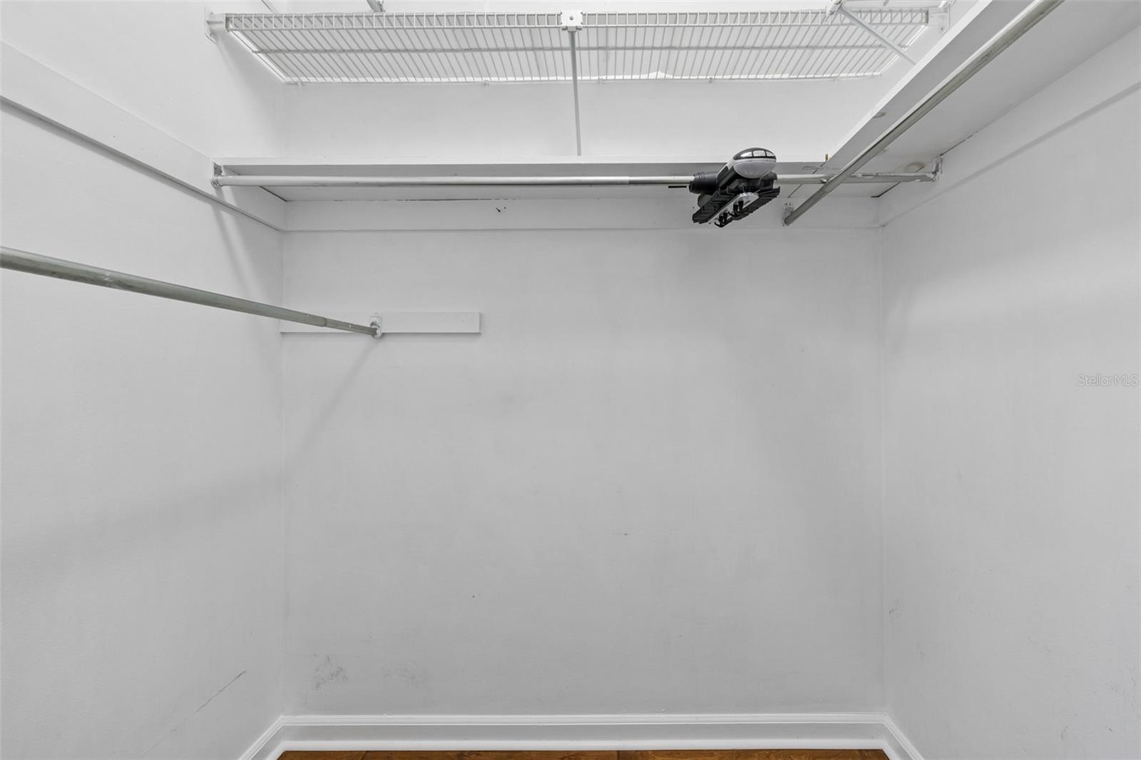 Primary walk-in closet