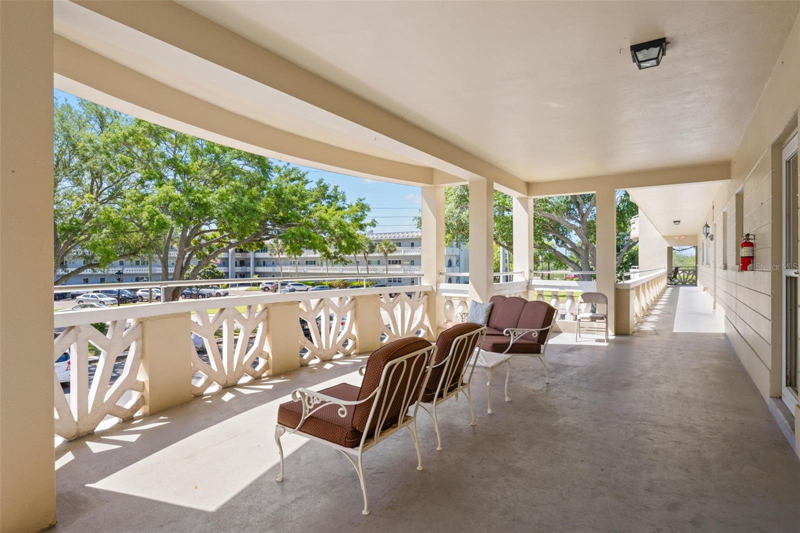 Outside sitting area