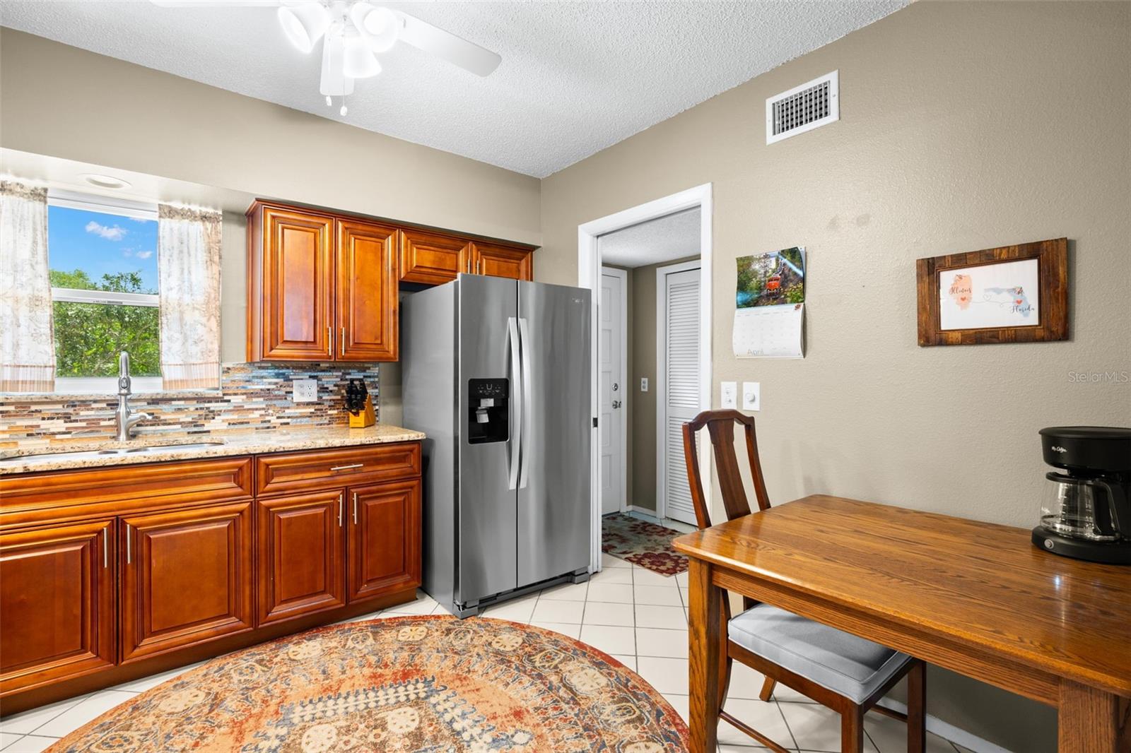 Space for a small table and chairs